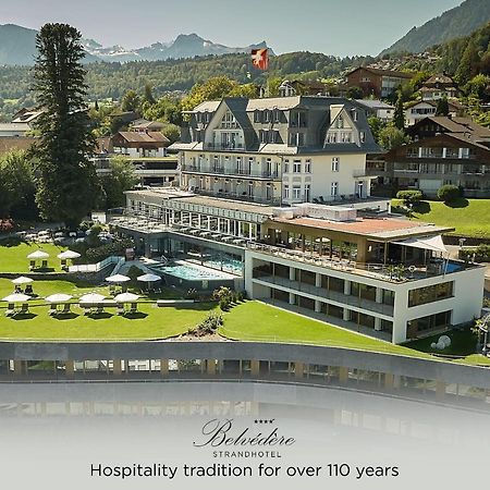 Belvedere Strandhotel Spiez Exterior foto