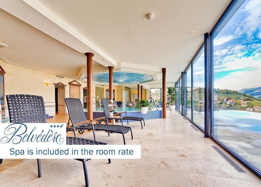 Belvedere Strandhotel Spiez Exterior foto