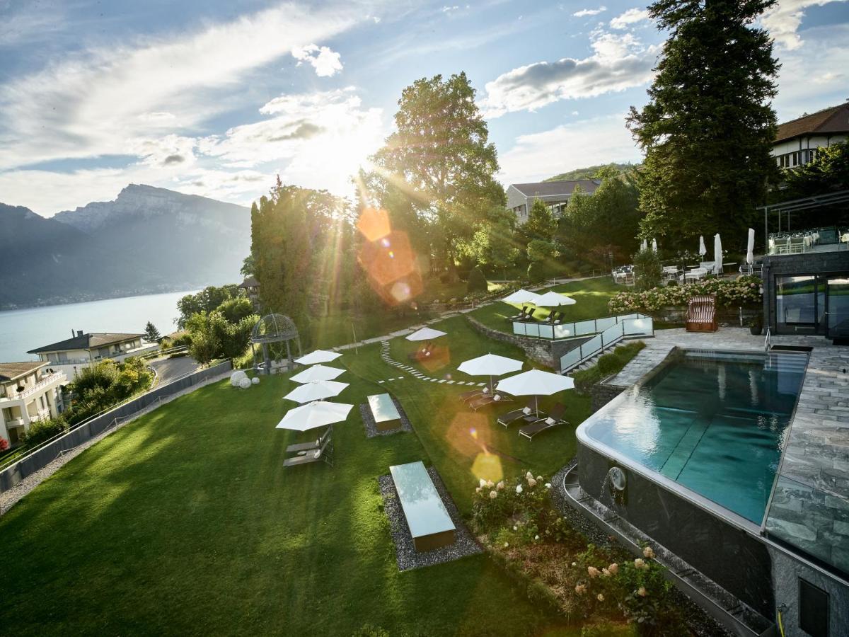 Belvedere Strandhotel Spiez Exterior foto