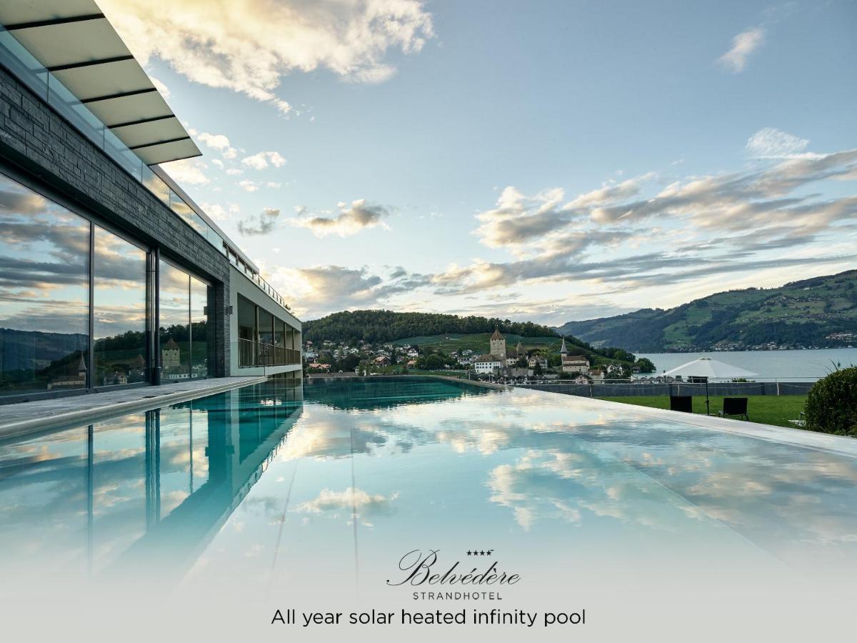 Belvedere Strandhotel Spiez Exterior foto