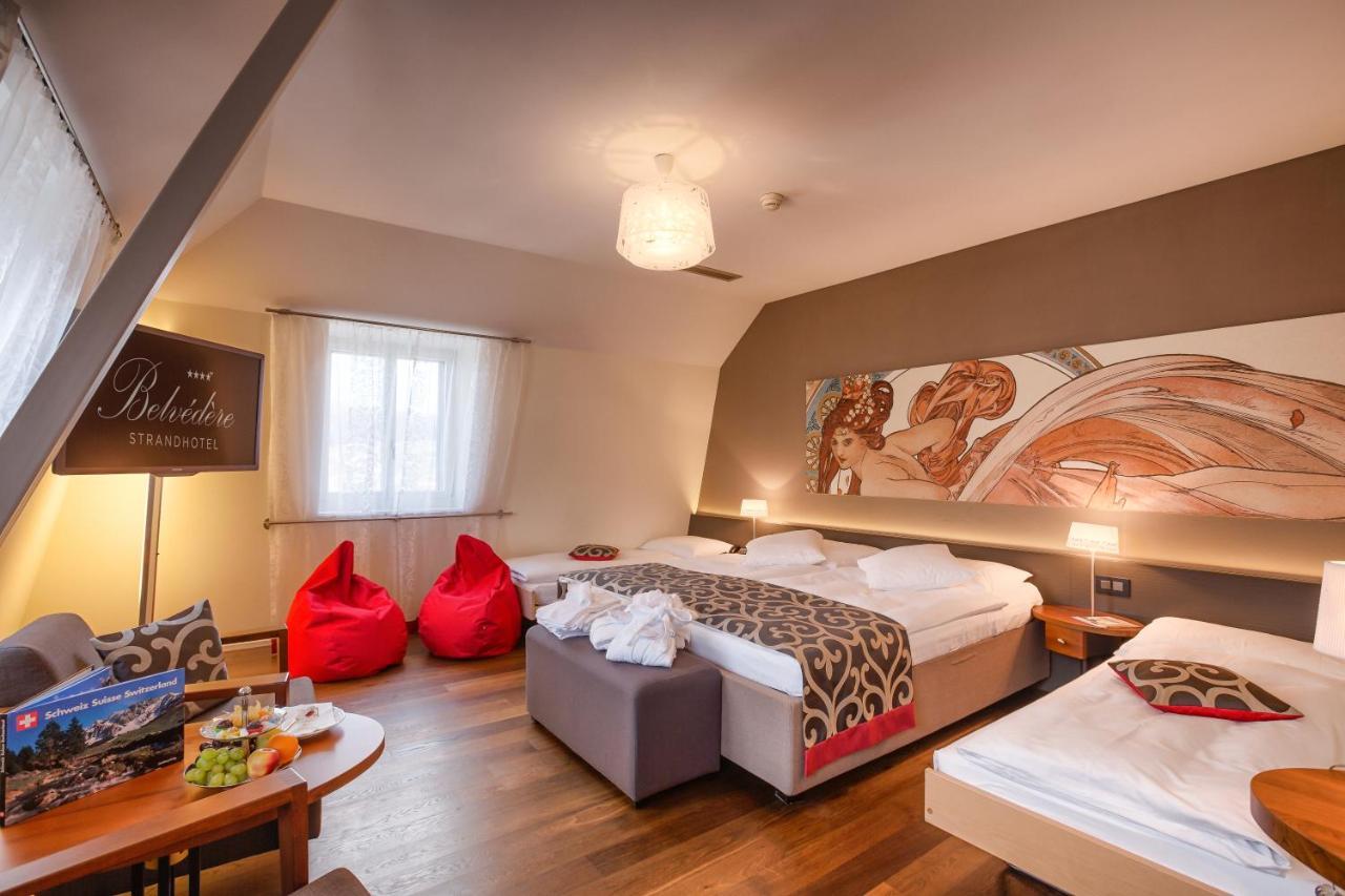 Belvedere Strandhotel Spiez Exterior foto