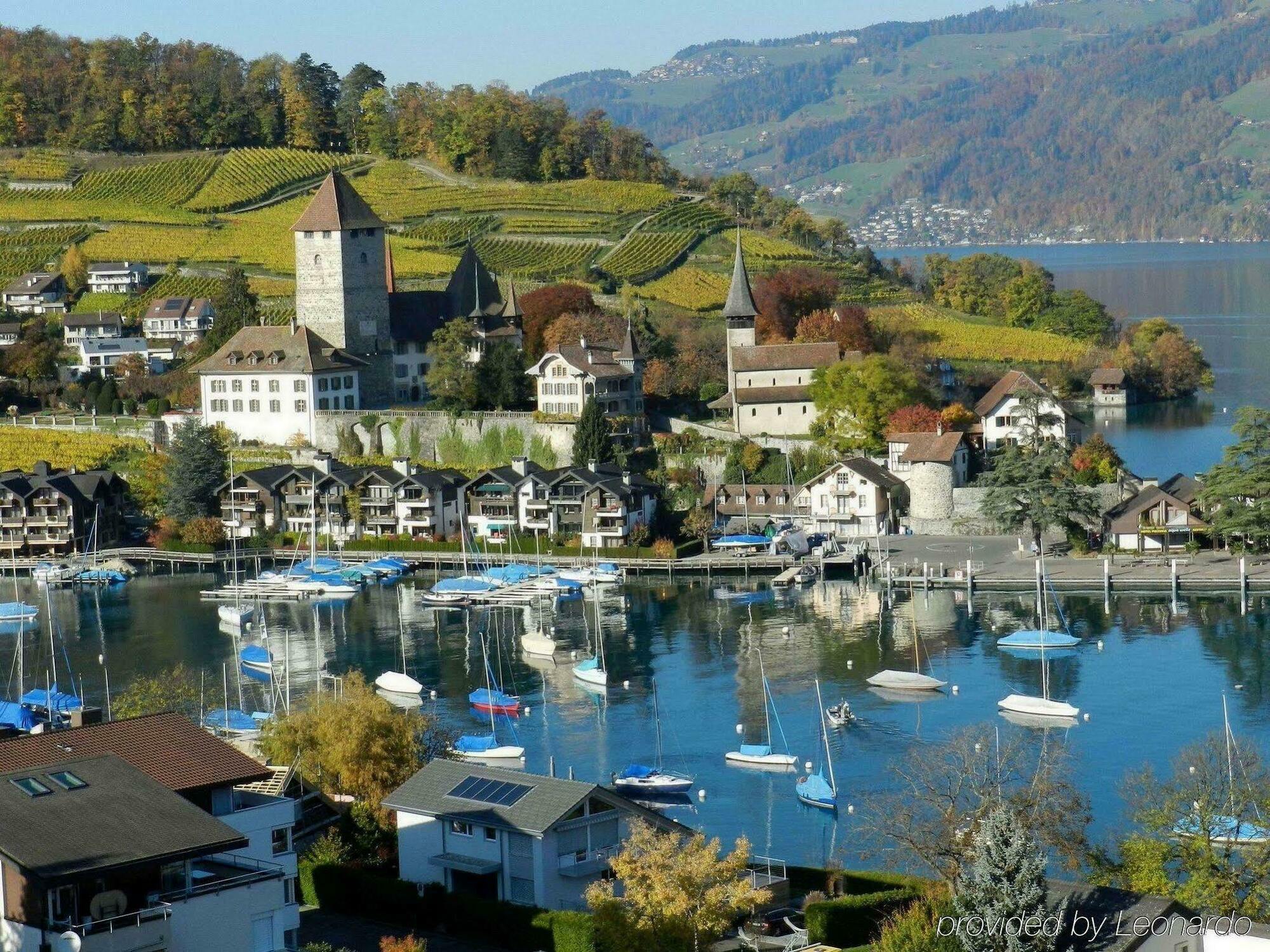 Belvedere Strandhotel Spiez Exterior foto