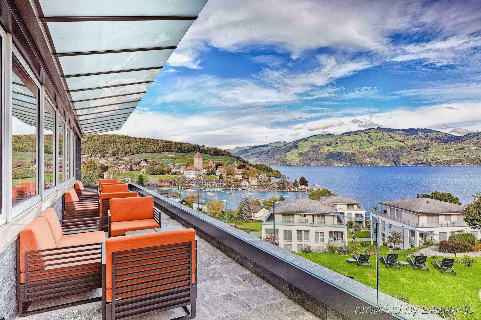 Belvedere Strandhotel Spiez Exterior foto